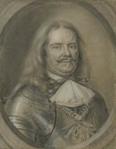 Porträtt av Michiel Adriaansz. de Ruyter av Bernard Vaillant
