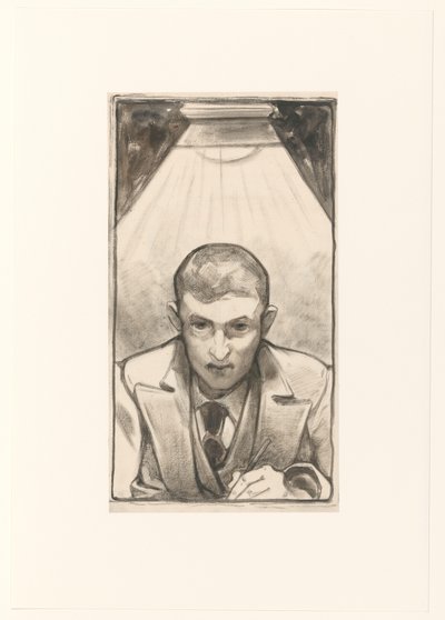 Självporträtt av Bernard Willem Wierink