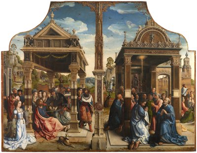 Altartavla över de heliga Thomas och Matthias, ca 1510-1520 av Bernard van Orley