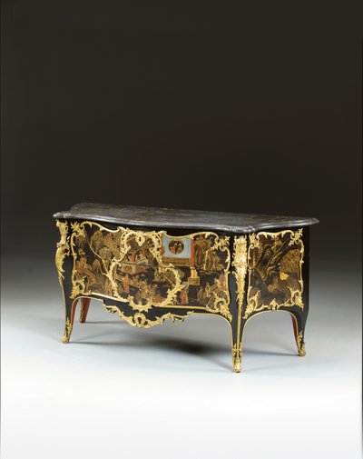 Ludvig XV lämpligen, ca 1740 av Bernard van Risamburgh