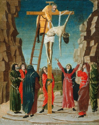 Nedstigningen från korset, ca. 1485. av Bernardino Butinone