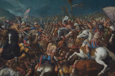 Kampen mellan Scipio Africanus och Hannibal, ca. 1616-1618 av Bernardino Cesari