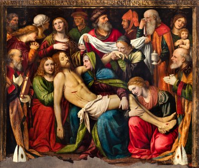 Milano, San Giorgio al Palazzo-kyrkan, Bernardino Luini, Gravläggning av Bernardino Luini