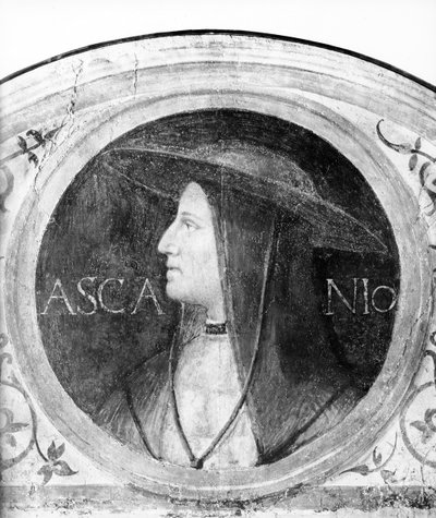 Porträtt av kardinal Ascanio Sforza av Bernardino Luini
