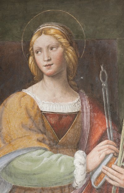 Saint Apollonia, ca 1522-25 (uppgift om 3497192) av Bernardino Luini