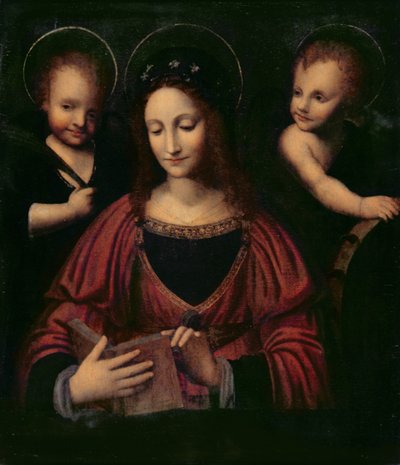 St. Katarina av Alexandria av Bernardino Luini