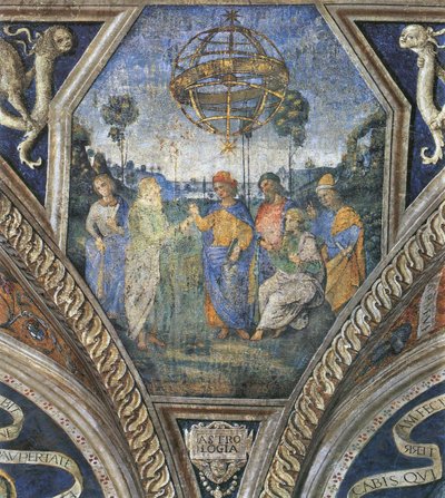 Allegory of Astrology, 1490-talet av Bernardino Pinturicchio
