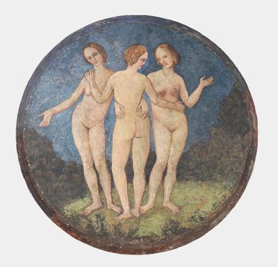 De tre nåderna, ca. 1509. av Bernardino Pinturicchio