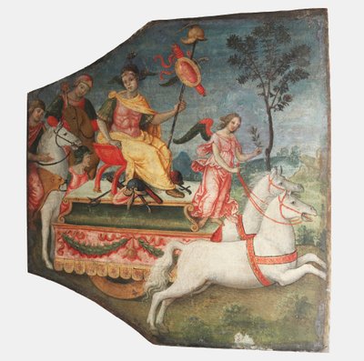 Triumph of a Warrior, ca. 1509. av Bernardino Pinturicchio