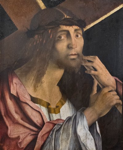 Kristus bär korset, slutet av 1400-talet av Bernardino di Bosio Zaganelli