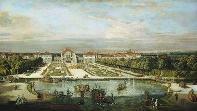 Nymphenburg Palace, München, ca. 1761. av Bernardo Bellotto