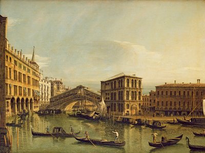 Canal Grande, Venedig av Bernardo Bellotto