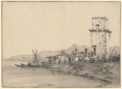 Tornet i Marghera av Bernardo Bellotto