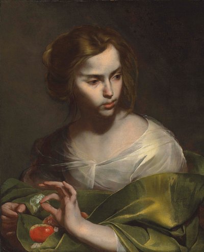 Heliga Dorothy av Bernardo Cavallino