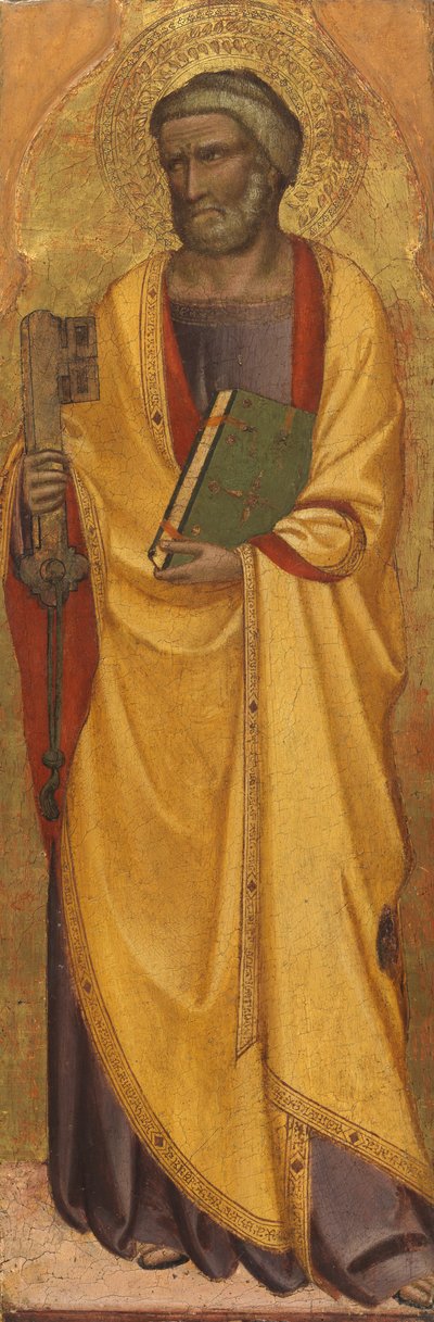 Sankt Peter, ca 1330 av Bernardo Daddi