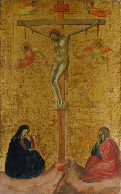 Korsfästelsen, ca. 1325-30. av Bernardo Daddi