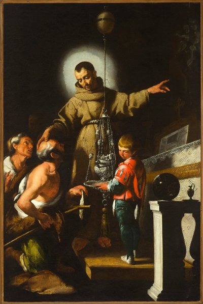 Miraklet av Sankt Didacus av Bernardo Strozzi