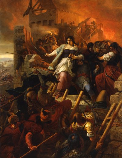 Kvinnorna i Eger, 1867 av Bertalan Székely