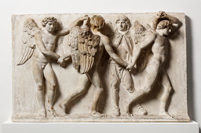 Årstiderna. Symboliserade av fyra människofigurer av Bertel Thorvaldsen