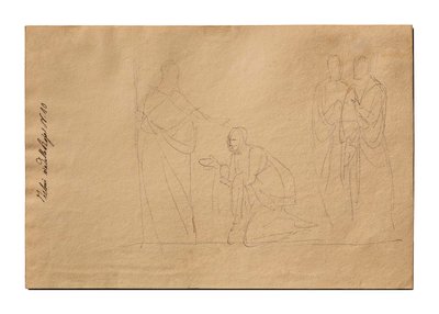 Christus und die kanaanäische Frau av Bertel Thorvaldsen