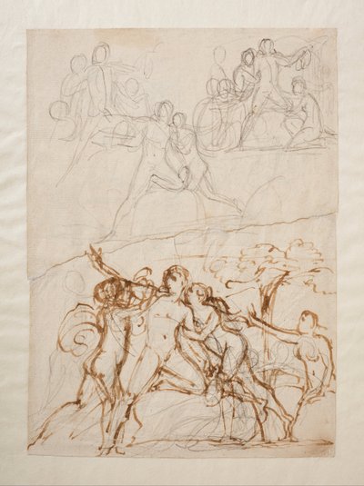 Hylas och vattennymferna, av Bertel Thorvaldsen