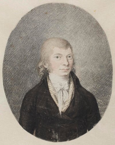 Porträtt av Jørgen West av Bertel Thorvaldsen