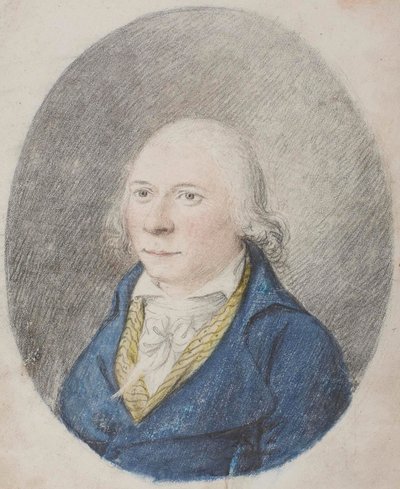 Porträtt av en okänd man av Bertel Thorvaldsen