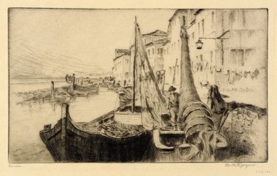 Seiners, Chioggia av Bertha E. Jaques