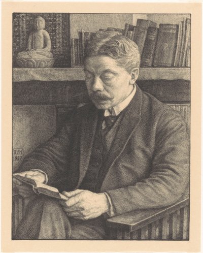 Porträtt av Mr. J. Dekker (originaltitel) av Bertha van Hasselt