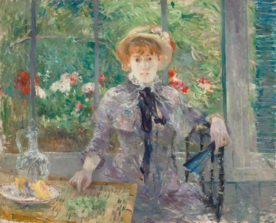 Efter frukost, 1881 av Berthe Morisot