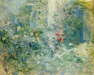 Trädgård i Bougival Trädgården i Bougival, 1884 av Berthe Morisot