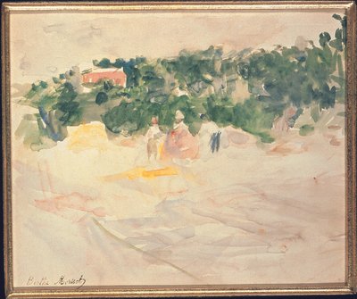 Skörden i Bougival, 1882 av Berthe Morisot