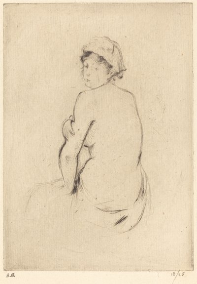 Naken av Berthe Morisot