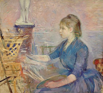 Paule Gobillard målning, 1887 av Berthe Morisot