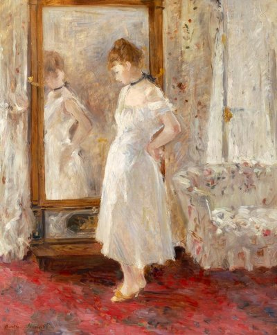 Psyche, 1876, av Berthe Morisot (1841–1895). av Berthe Morisot