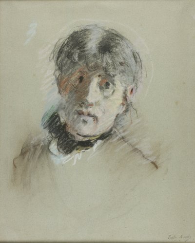 Självporträtt av Berthe Morisot