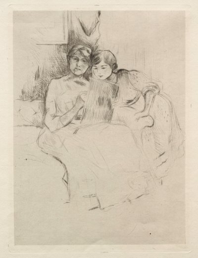Skissning. av Berthe Morisot