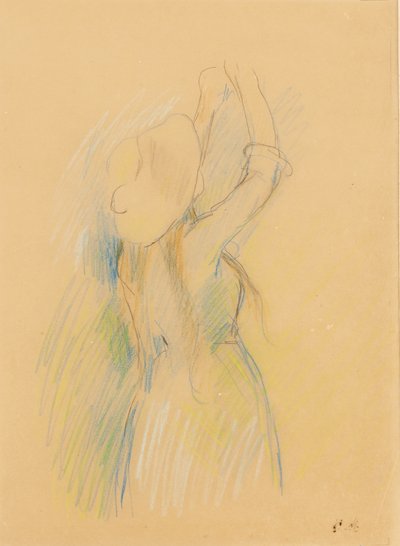 Studie för "Körsbärsträdet", 1891 av Berthe Morisot