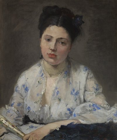 Ung kvinna 1871 av Berthe Morisot