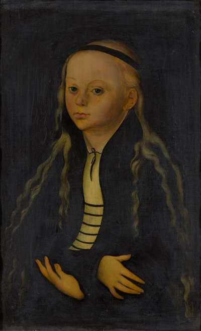 Porträtt av kvinna av Bertil Damm