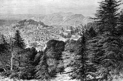 Simla, Indien, 1895. av Auguste Bertrand