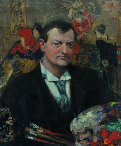 Edward Atkinson Hornel av Bessie MacNicol