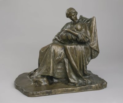 En ung mamma av Bessie Potter Vonnoh