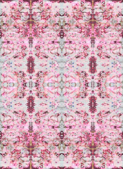 Burgandy Rose, 2015 (blandteknik, illustration, digital) av Beth Travers