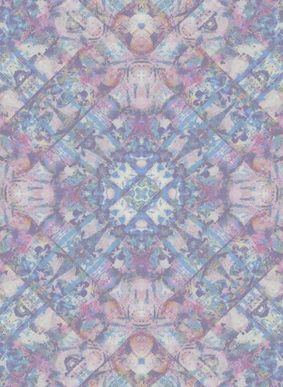 Spring Geo, 2015 (blandteknik, bläck, värmeöverföring, akvarell, illustration, digital) av Beth Travers