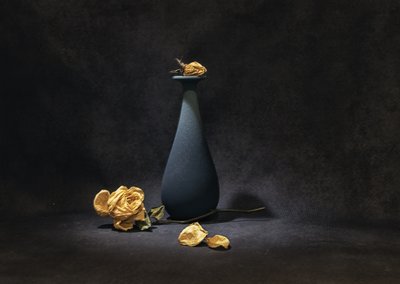 Melankoliska torkade rosor av Betty Liu