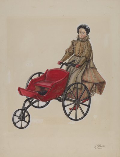 Go-Cart och Doll av Beverly Chichester
