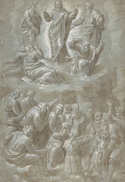 Förvandlingen, efter Rafael, 1511-51. av Biagio Pupini