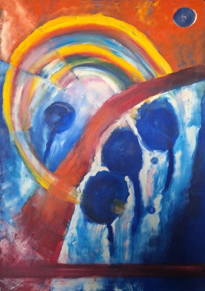 Centripetalt landskap av Bibiana Ulanosky