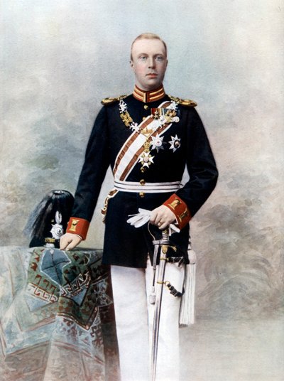 Hertig Henrik av Mecklenburg, prins av Nederländerna, sent 1800-tidigt 1900-tal. av Bieber